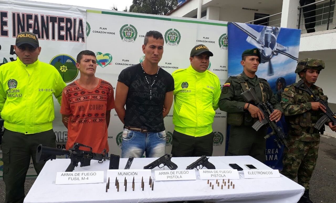 Capturados integrantes del ELN