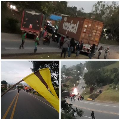 BLOQUEO PANAMERICANA