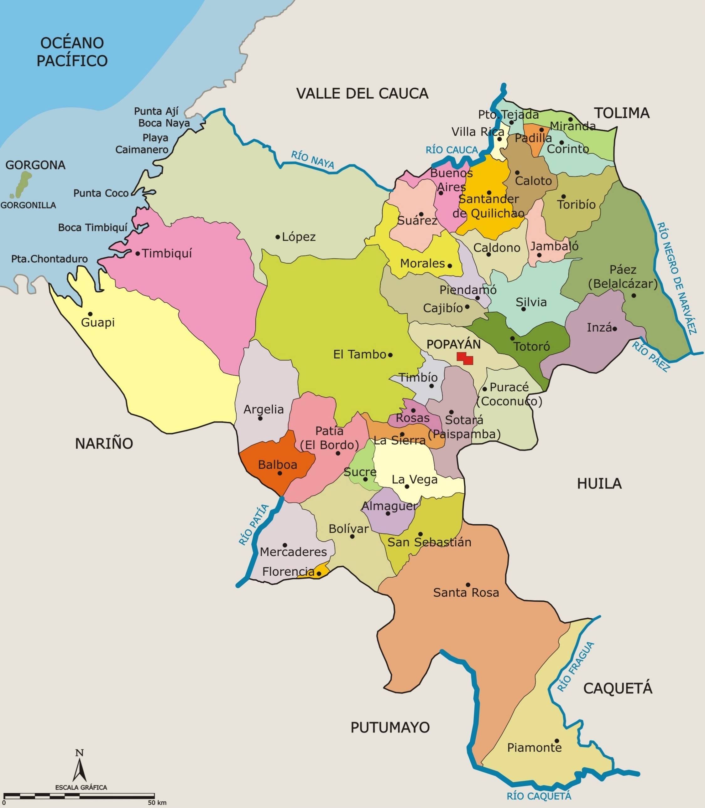 Cauca Division Administrativa