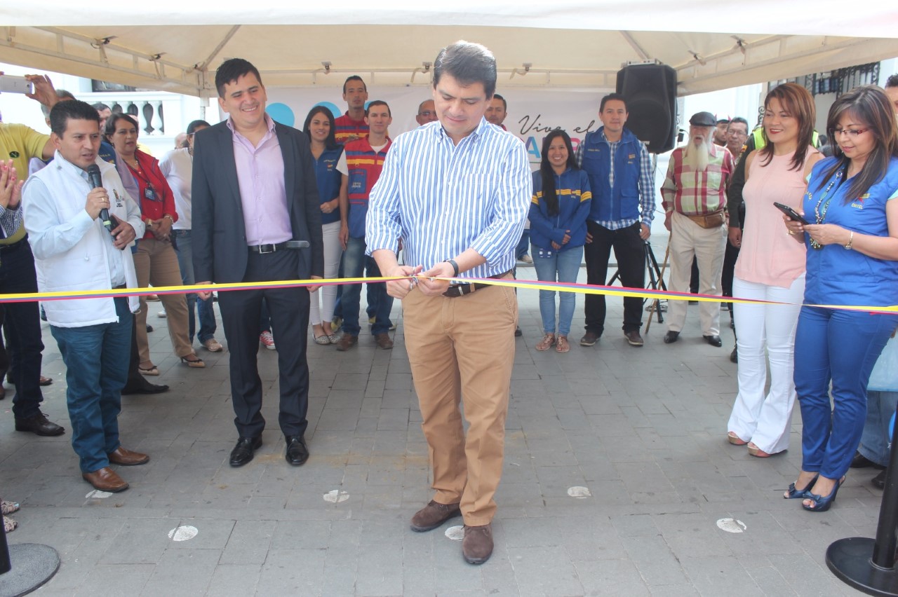 Lanzamiento zonas wifi Parque Caldas