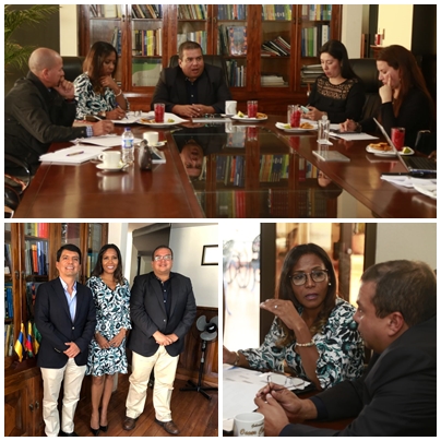 Ministra de Cultura en Popayan