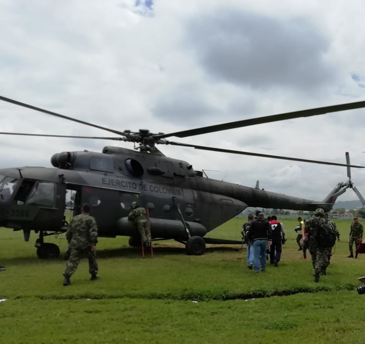 Helicoptero Ejercito