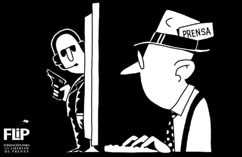 Amenaza a periodistas