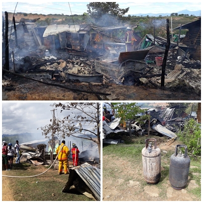 Incendio Piedra Sentada