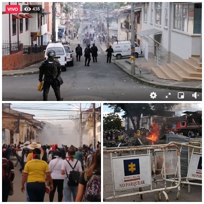 Protestas Popayan