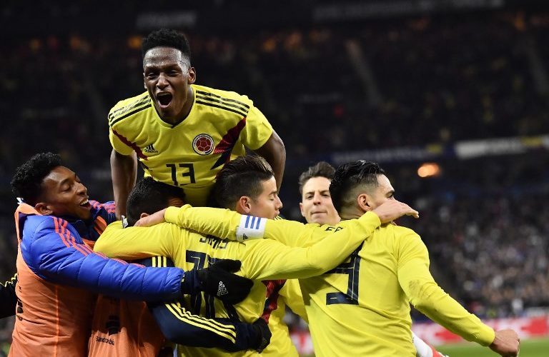 COLOMBIA DERROTO A FRANCIA