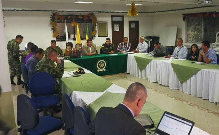 Concejo de seguridad Santander