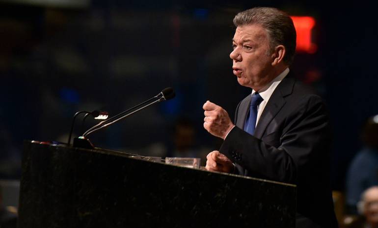 Presidente Santos en Naciones Unidas