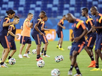 COLOMBIA - ENTRENAMIENTO 1