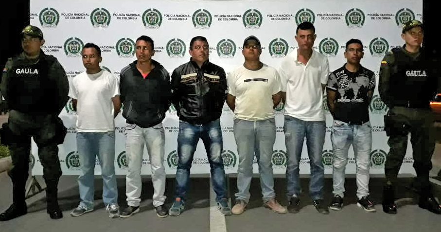 Capturados Secuestradores