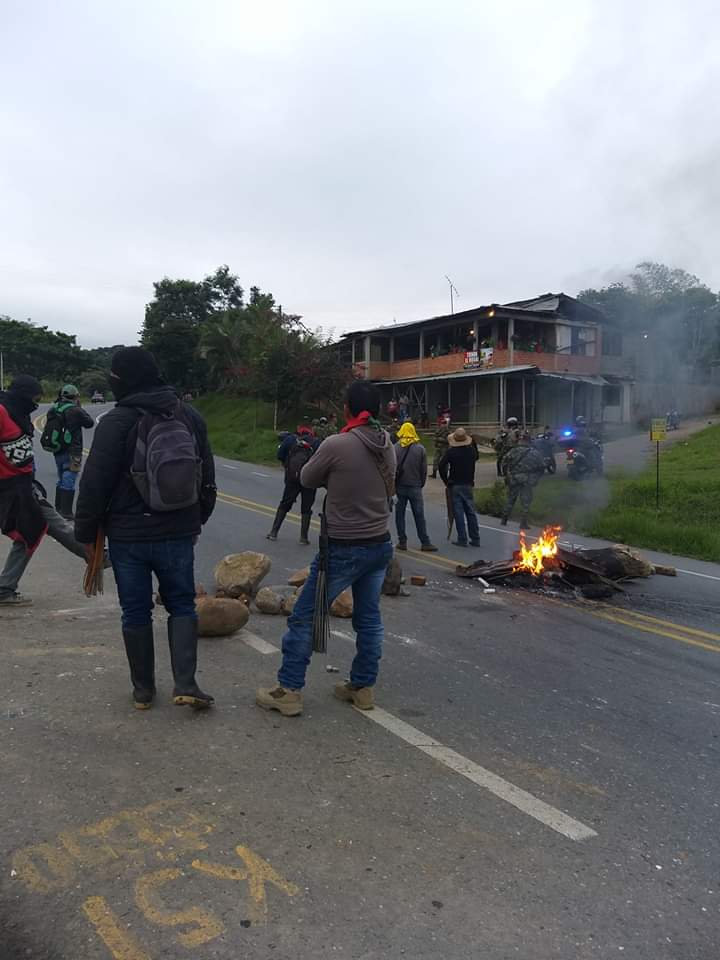 Bloqueada Panamericana