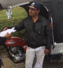 Mototaxista Capturado