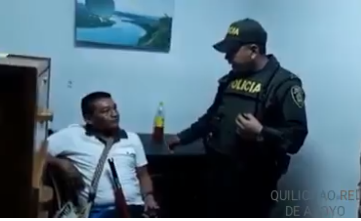 GOBERNADOR INDIGENA CAPTURADO