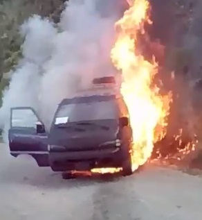 Buseta se incinero