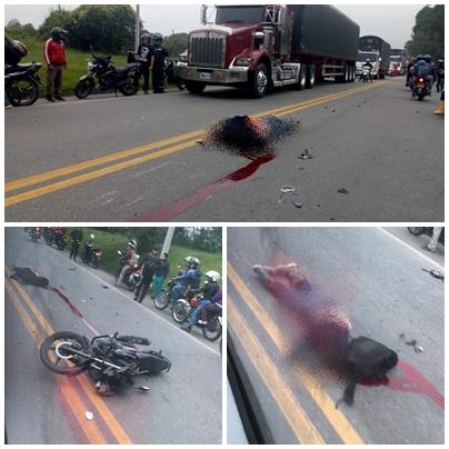 Accidente Victima