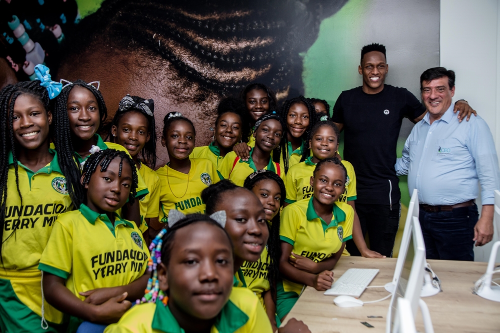 CEO Fundacion Yerry Mina