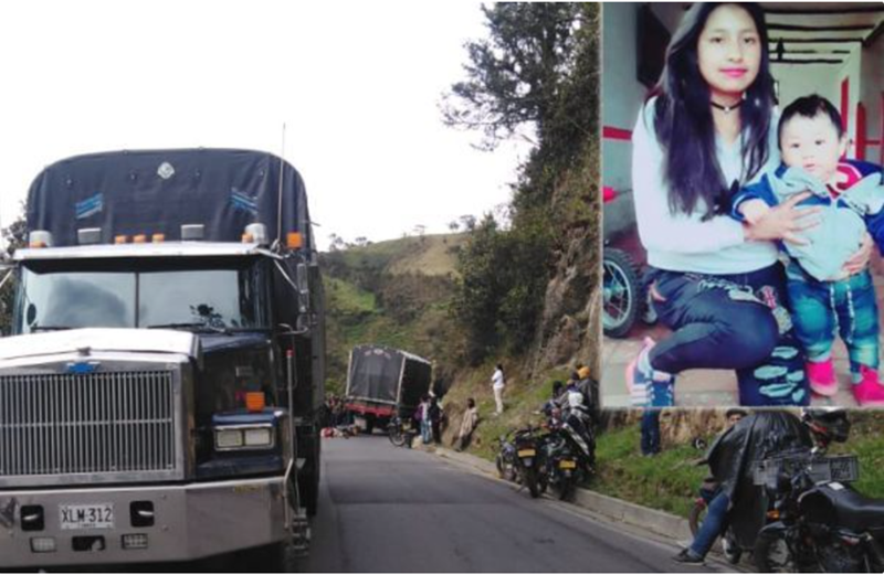 Accidente Mujer
