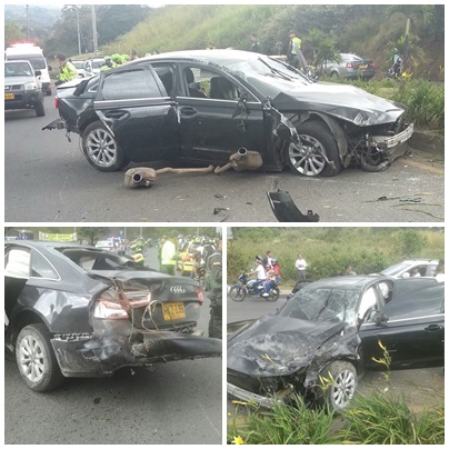 Accidente Vehiculo Audi