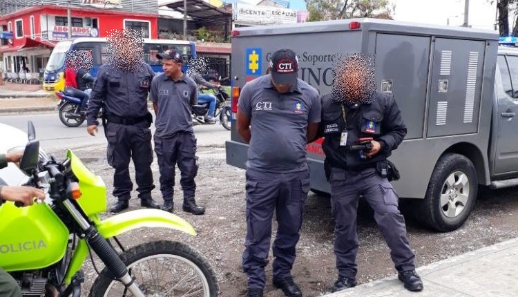 Falsos funcionarios del CTI