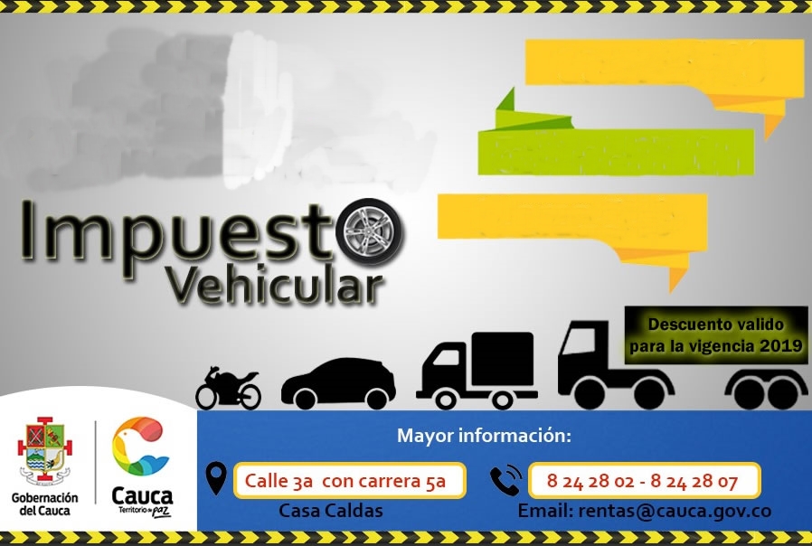 Rentas Cauca 2019