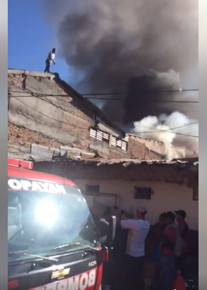 Incendio bodega