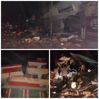 Terremoto en Mexico