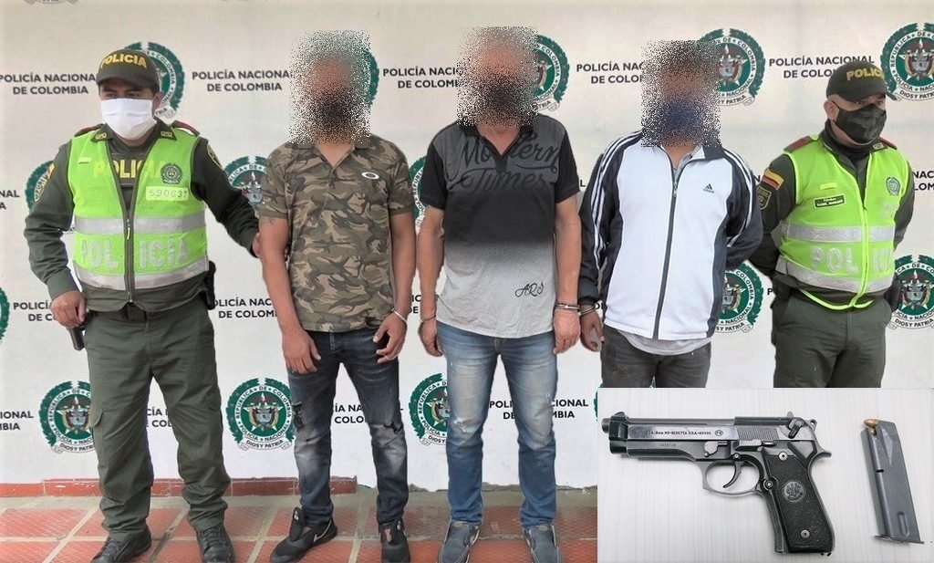 Capturados Extorsionistas