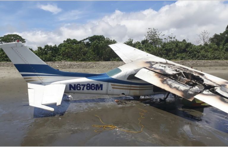 Avioneta en Lopez de Micay