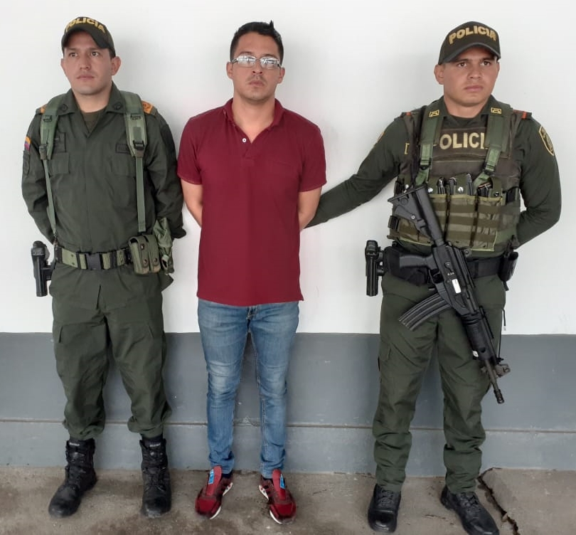Ecuatoriano Capturado