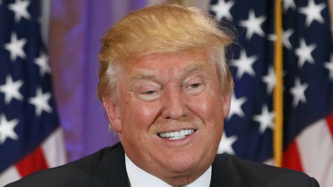 Donald Trump Presidente electo de EE UU