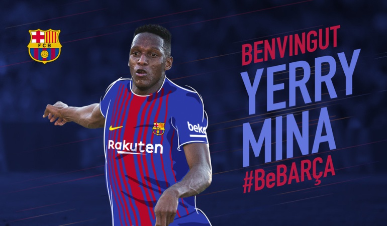 Yerry Mina Barcelona