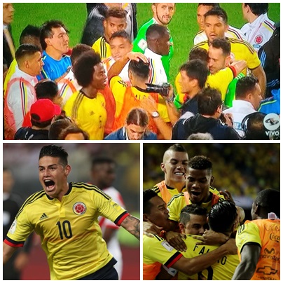 Colombia clasidico al mundial