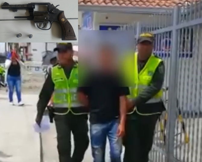 Aprehendido adolescente con arma de fuejo