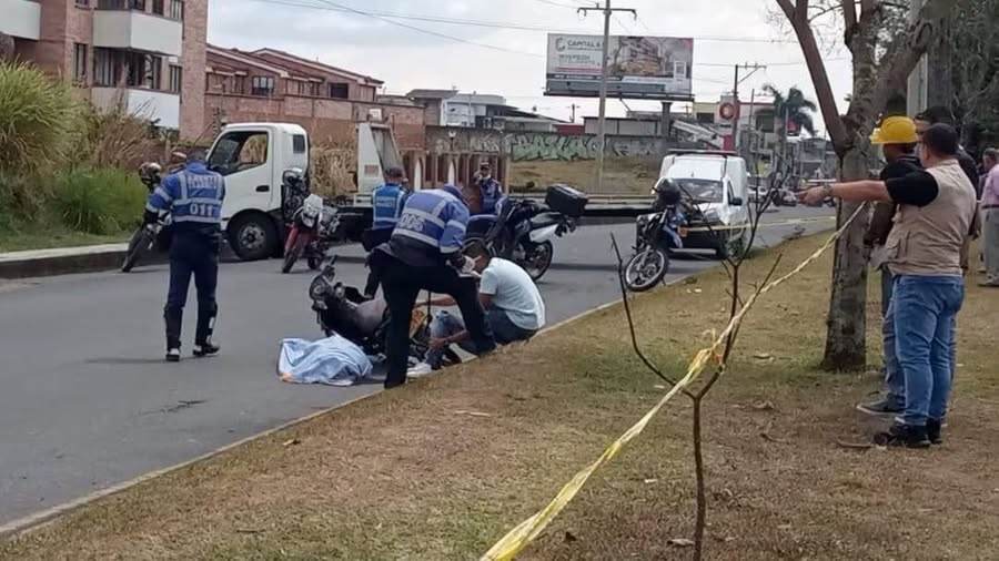 Accidente Mujer