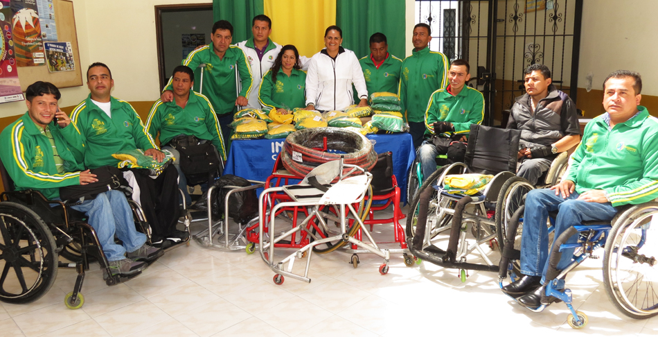 DEPORTISTAS EN SILLA DE RUEDAS 1
